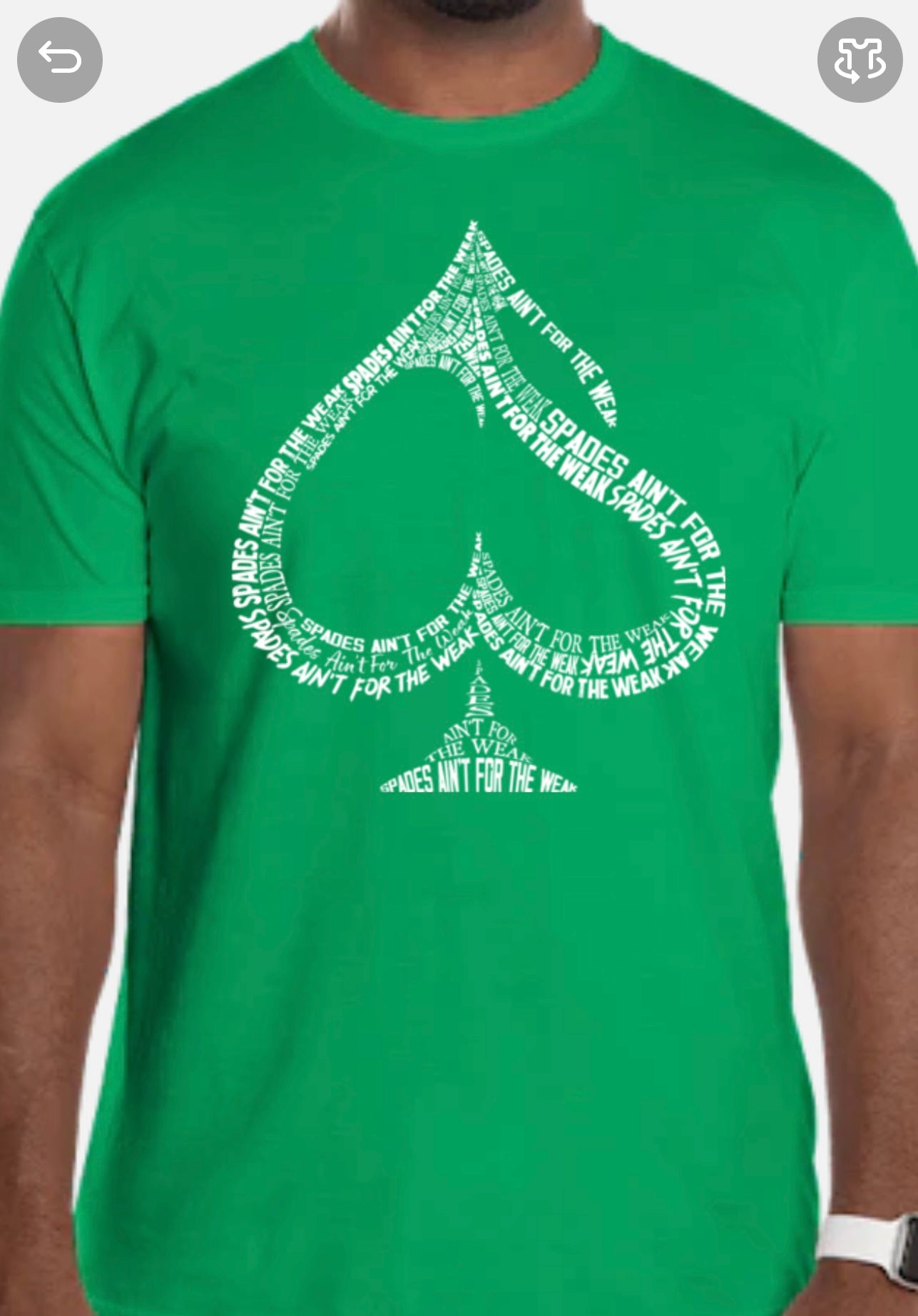 CS "Spades Ain't For The Weak" T-Shirt