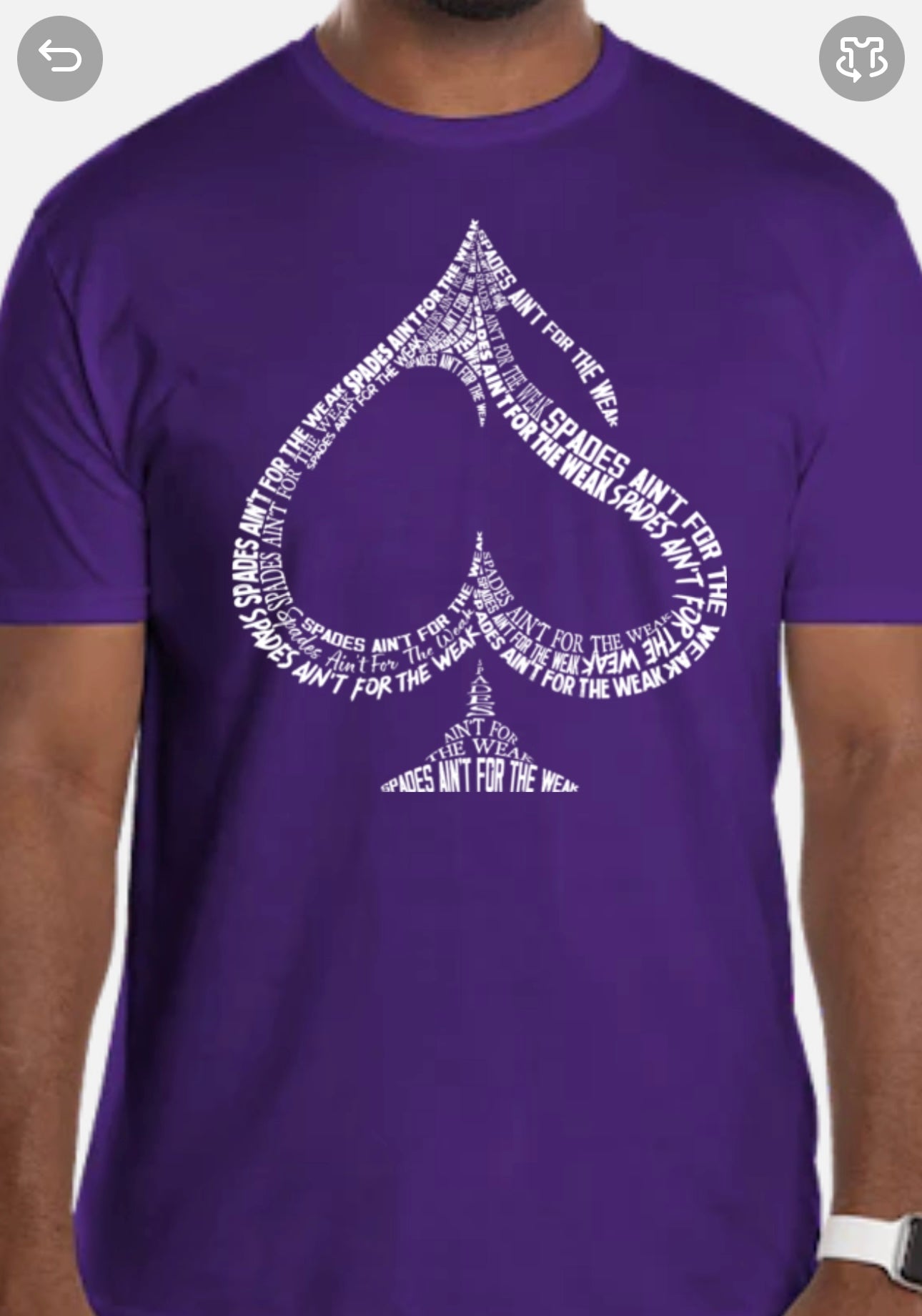 CS "Spades Ain't For The Weak" T-Shirt