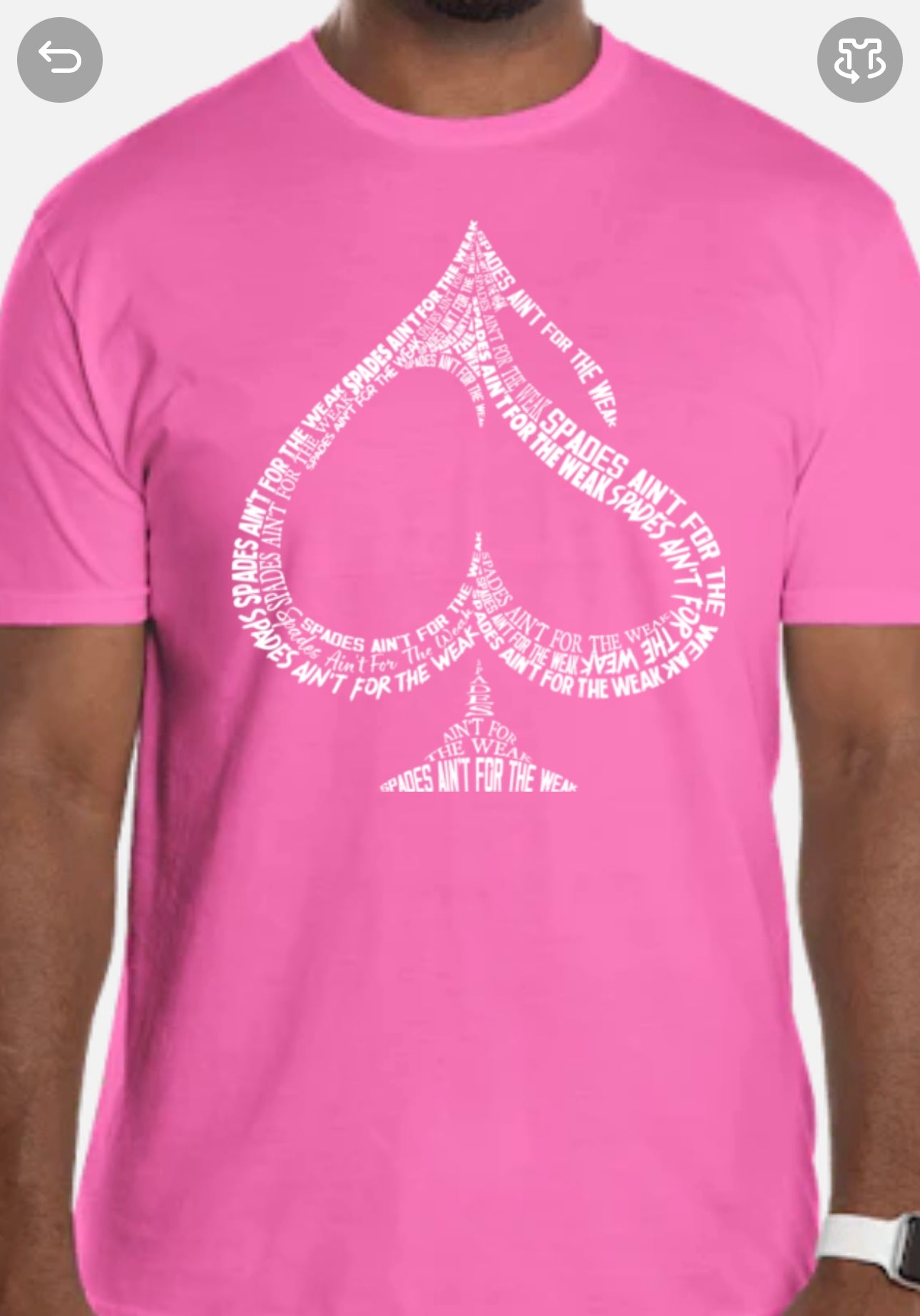 CS "Spades Ain't For The Weak" T-Shirt