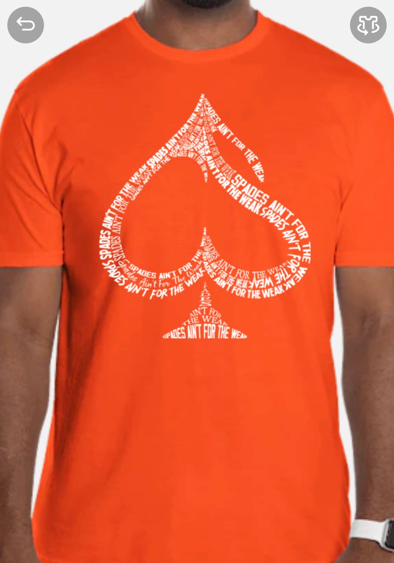 CS "Spades Ain't For The Weak" T-Shirt