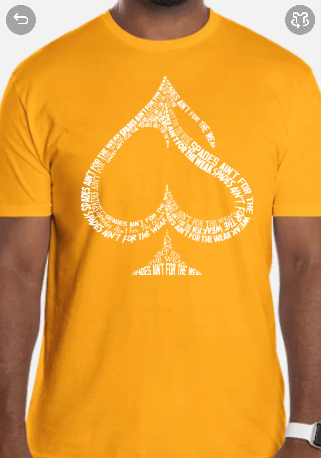 CS "Spades Ain't For The Weak" T-Shirt