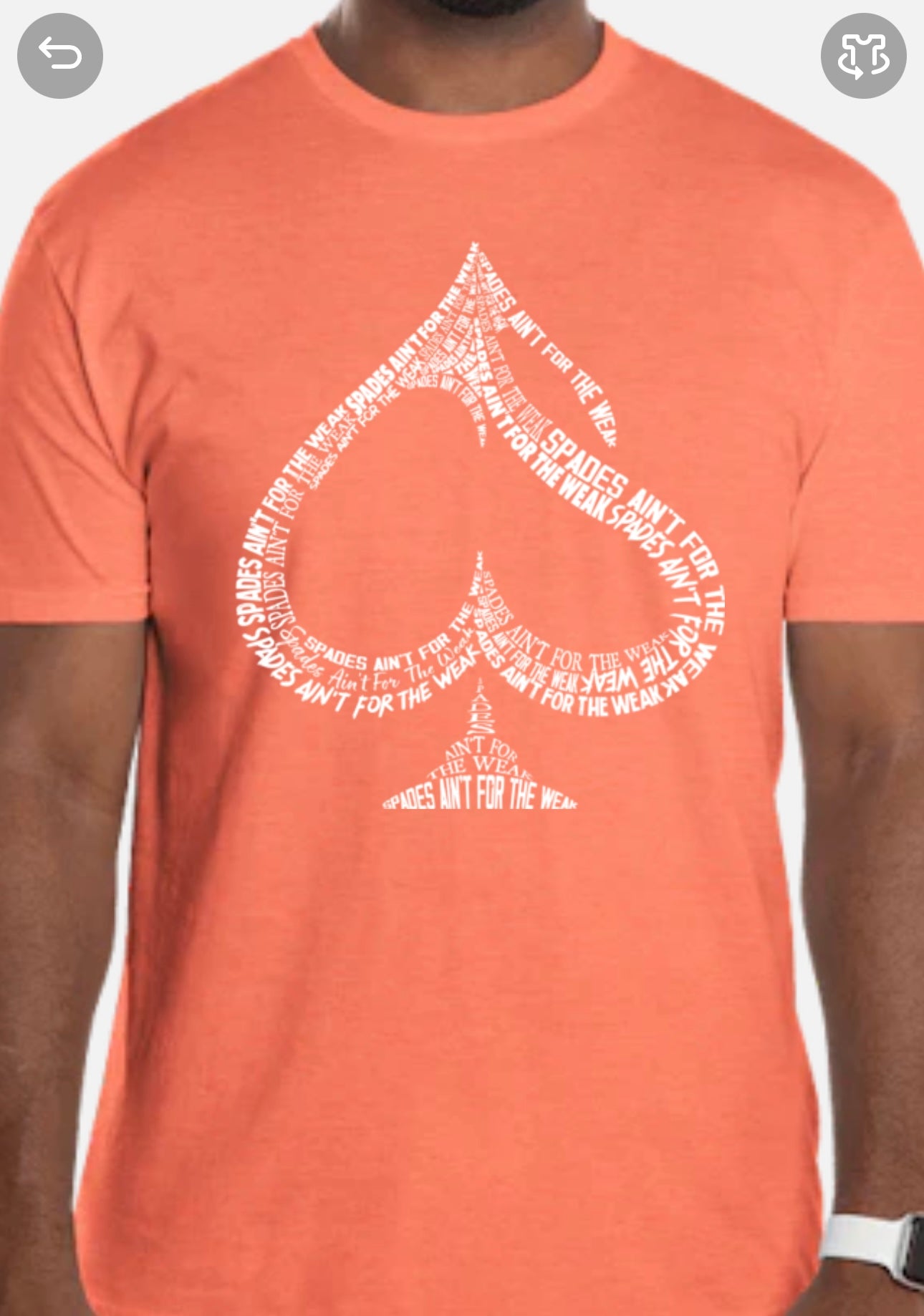 CS "Spades Ain't For The Weak" T-Shirt